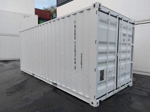 20 Fuss Lagercontainer mit Seiteneingangstür NARU 129348-0 — MT Container GmbH Hamburg