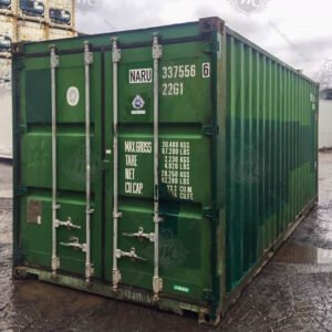 20 Fuss Lagercontainer NARU 337556-6 — MT Container GmbH Hamburg