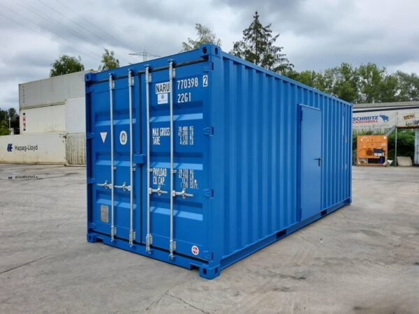 20 Fuss Stahlcontainer mit Seitentür NARU 770398-2