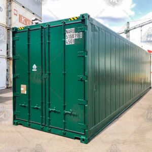 40 Fuss HC Isoliercontainer mit eingesetzter Isolierwand NARU 516619-0