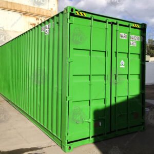 40 Fuss High Cube Lagercontainer NARU 648260-8 — MT Container GmbH Hamburg