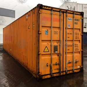 40 Fuss High Cube Lagercontainer NARU 655851-3 — MT Container GmbH Hamburg