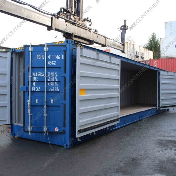 40 Fuß High Cube Open Side Door Container