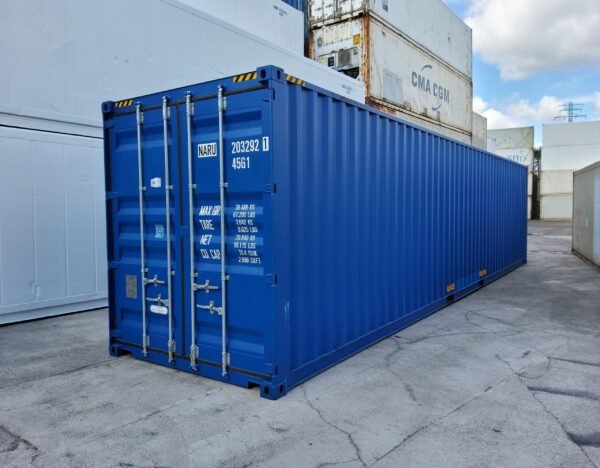 40 Fuss High Cube Seecontainer NARU 203292-1 — MT Container GmbH Hamburg