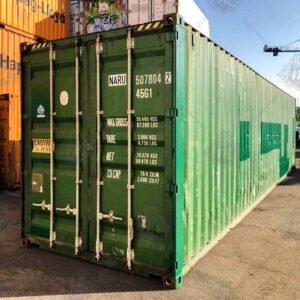 40 Fuss High Cube Seecontainer NARU 507804-2 — MT Container GmbH Hamburg