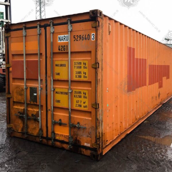 40 Fuss High Cube Seecontainer NARU 529640-3